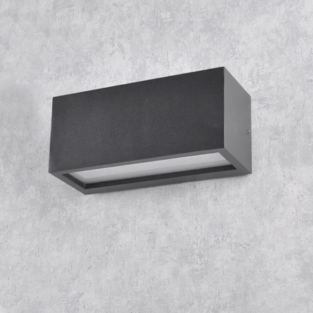 Gartenlampe Wandlampe TOKIO E27 IP54 Schwarz GOLDLUX (Polux)