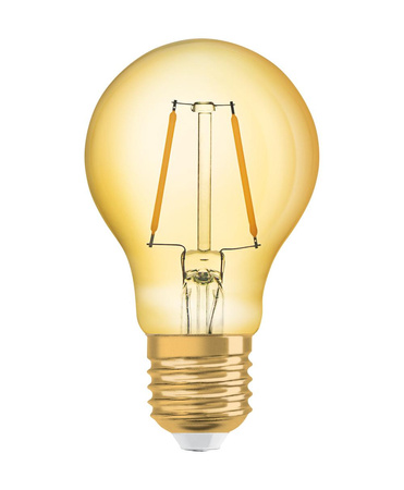 LED Leuchtmittel E27 A60 2,5W = 22W 220lm 2400K Warm 300° Filament OSRAM Vintage 1906