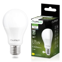 LED Lampen E27, Glühbirne A65 15W = 120W 2000lm 260° 4000K neutral LUMILED