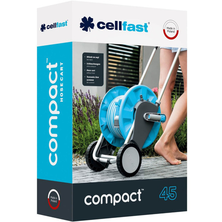 Gartenschlauchwagen COMPACT 1/2" 5/8" 3/4" CELLFAST