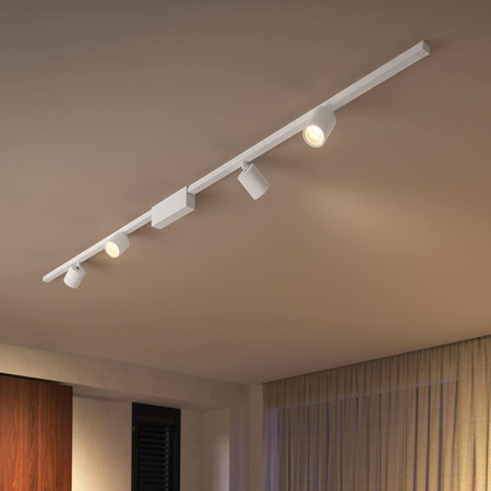 LED Perifo Weiß 5,3 W CCT RGB Philips HUE Bluetooth-Schienenleuchte