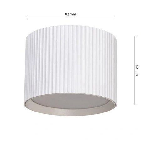 Aufputz Halogenröhre Reflektor Spot GX53 Rund Weiß Gisele Masterled