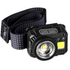 Kopf-Taschenlampe XPG3 + COB Zoom Hybrid-Netzteil VA0098 Vayox