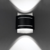 LED-Wandleuchte HESTIA G9Wandleuchte oben unten Schwarz SOLLUX