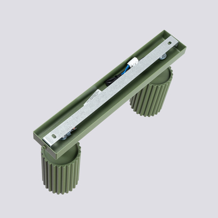 Tuba Spot Reflektor-Deckenleuchte 2x GU10 Olive Carbon Deep Space SL.1618 Sollux