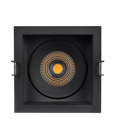 LED-Panel bündig montiert Spot-Leuchte 8W 650lm CCT Mesh schwarz Darklight Ledvance