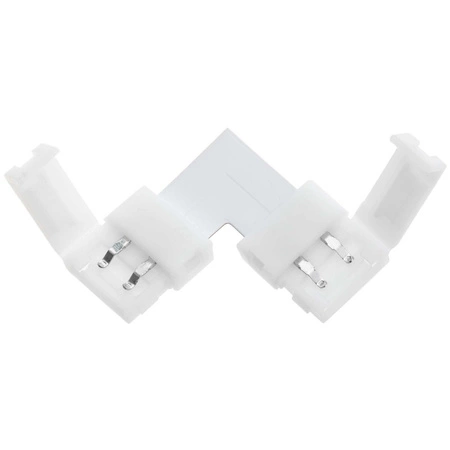 Winkelverbinder für LED-Streifen 2PIN Riegel 10mm
