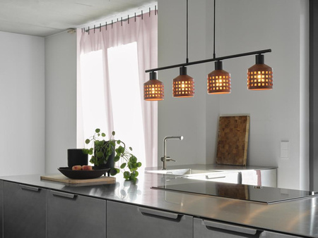 Dekorative E27 Braun Lehm Dekor Deckenleuchte Ledvance