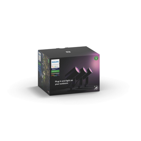Philips HUE LILY Gartenstrahler 3x 8W Set 17414/30/P7 8718696167960