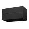 LED-Wandleuchte LOBO MAXI 2xG9Wandleuchte Top Down Rechteckig Schwarz SOLLUX