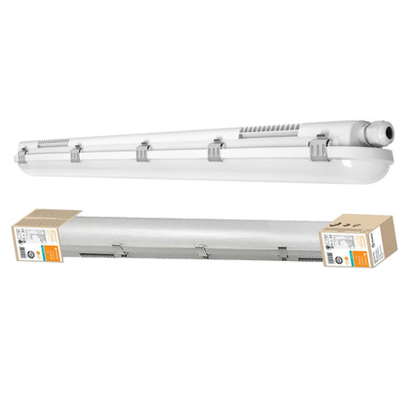LED Flameproof Hermetische Leuchte 40W 4800lm 4000K Neutral IP65 IK08 Grau Dampproof Ledvance