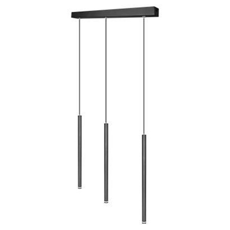 Masterled Deckenleuchte 3x G9 Schwarz Matt Piero Pendelleuchte