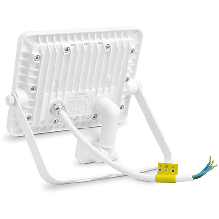 LED Fluter 30W 2700lm 5000K IP65 Weiß mit Bewegungs- und Dämmerungssensor VIDEX LUCA