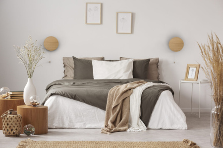 MINIMAL 9377 Nowodvorski Wandleuchte Braun G9Wandleuchte Rund Holz Minimalistisch