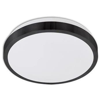 LED-Deckenleuchte 2xE27 mit Mikrowellensensor SOLEN rund schwarz