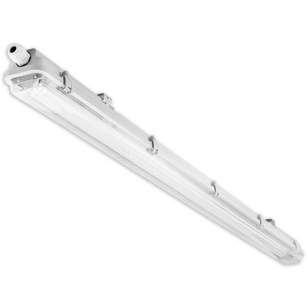 Hermetische LED-Leuchte 1x 36W 120cm transparent IP65