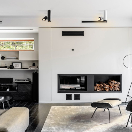 Aufbauleuchte Deckenleuchte LED Röhre 2xGU10Weiß VIDEOX