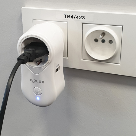 Smart Wifi SMART Tuya USB-Steckdose mit 16A-Schalter