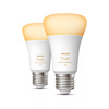 2PAK LED-Glühbirne E27 A60 6W CCT PHILIPS HUE White & Ambiance Bluetooth Zigbee