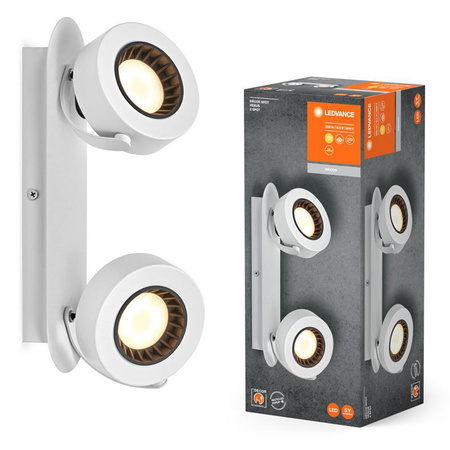 LED-Decken-Wandleuchte Wand montiert Aufputz 10.5W 450lm CCT Dekorativer Weißer Spot Venus Ledvance