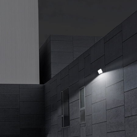 LED-Flutlicht 10W 950lm 5000K Cold Black mit Milchglasschirm Videx