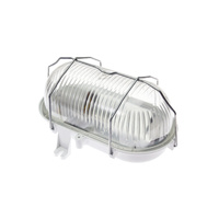 Duct Leuchte Hermetic E27 Grid Metall IP44 Weiß Soma Kobi