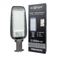 LED-Straßenleuchte 100W 13000lm 4000K Neutral IP65 130lm/W PREMIUM Ecolight