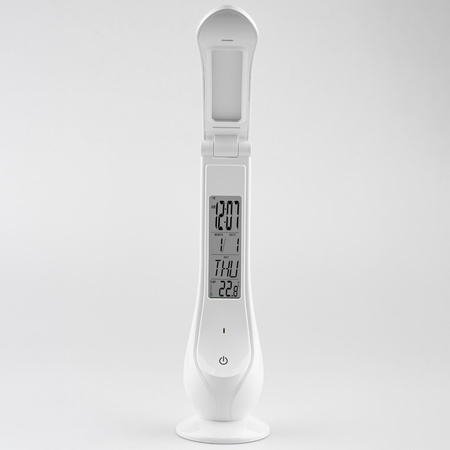 LED-Nachttischlampe 4W 5000K USB-Bildschirm Display Touch-dimmbar IDA