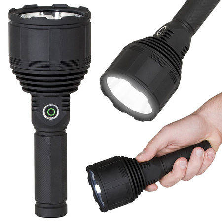 Taktische wiederaufladbare militärische LED-Taschenlampe Handheld USB XHP9090 3000lm kurz Pro VA0044 Vayox