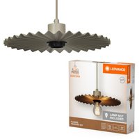 Dekorative E27 Hängende Deckenlampe Beige Dekor Ledvance