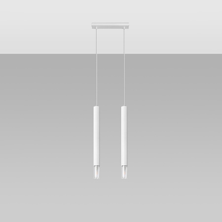 LED-Pendelleuchte WEZYR 2xG9Weiß SOLLUX