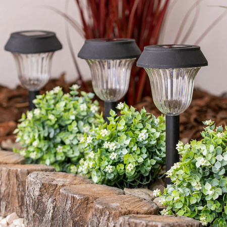 LED Solar Gartenlampe Drive 5500-6000K IP44 38cm Dämmerungssensor