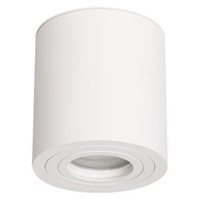 Aufputz Halogen Tuba Reflektor Spot GU10 IP54 Rund Weiß Masterled