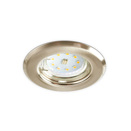 Flush-mounted GU10 Halogen Einbaustrahler Chrom Rund Kobi