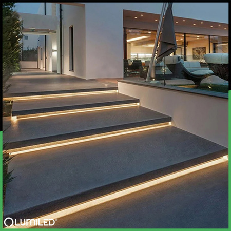 LED-Solarbänder 150x LED AVERO 3000K Warm IP44 5m LUMILED