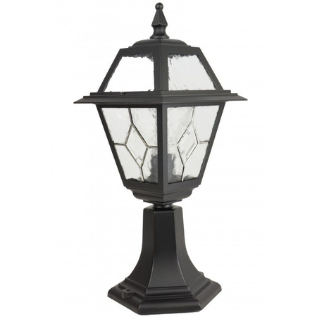 Garten-Stehleuchte für den Außenbereich Buntglas POST K 4011/1/N E27 47 cm Su-Ma