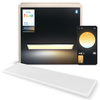 Panel LED Deckenanbauleuchte 120x30 cm 46,5W 3750lm IP20 Weiß Ambiente TW Weiß Smart SMART Zigbee Bluetooth Aurelle Philips HUE