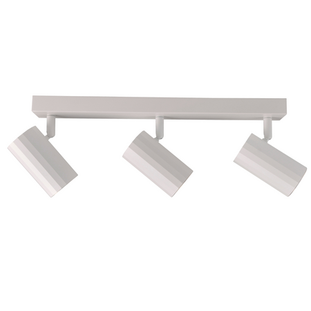 Wand- und Deckenstrahlerleuchte 3x GU10 Weißgold NICEA Sanico Goldlux