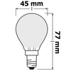 E14 P45 LED Leuchtmittel 1,5W = 15W 136lm 2700K Warm 300° OSRAM STAR Filament