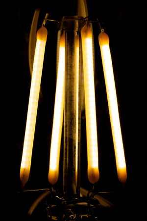 6x LED Lampen E27, Glühbirne A60 8W = 75W 1055lm 360° 4000K neutral Glühfaden LUMILED