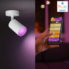 Philips HUE Weiß und Farbe Ambiente Lampe Fugato 1x4.2W Bluetooth Zigbee