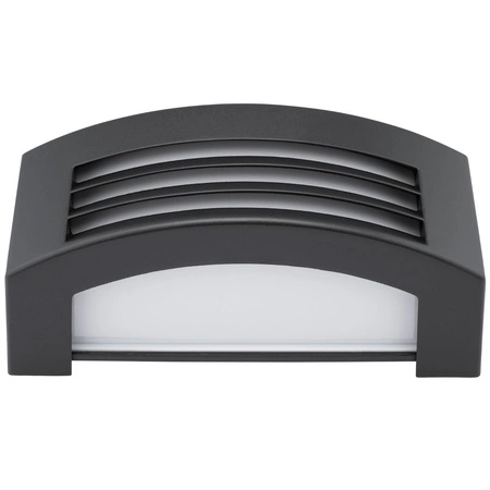 Gartenwandleuchte Elevation Außenleuchte E27 Dunkelgrau IP54