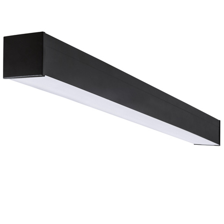 LED-Langfeldleuchte AL-LH-NT 52W 5800lm 4000K 170cm Schwarz KANLUX