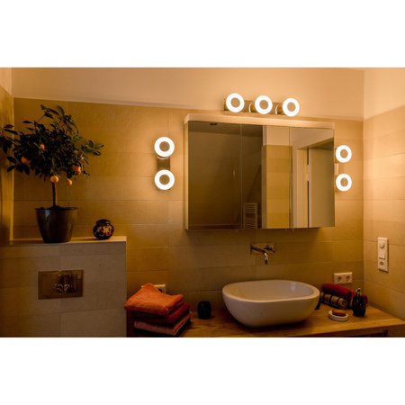 LED-Badleuchte ORBIS Wave 8W 700lm warm-kalt 20cm SMART+ WiFi LEDVANCE