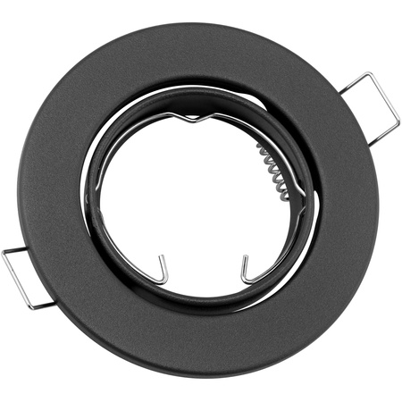 Runde Halogen-Einbauleuchte AURELI Graphitblech MR16 GU10 LUMILED