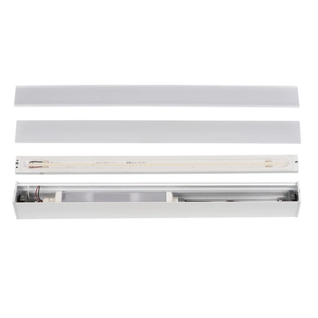 LED-Deckenleuchte 9W 65cm 1200lm 3000K Warm 95° IP54 Anbau Weiß KANLUX