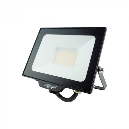 LED-Flutlicht Reflektor 30W 2700lm 4000K Neutral IP65 NL-1 Ecolight