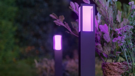 Philips HUE Impress Post Laterne Außenlampe 17432/30/P7 77cm