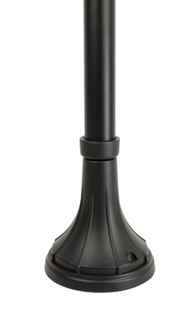 Außengartenlampe LATERNE E27 CORDOBA II K 5002/3/TD 71cm schwarz Su-Ma