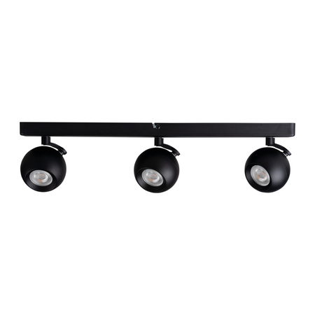 GALOBA Wand- und Deckenleuchte 3x GU10 PAR16 Schwarz KANLUX